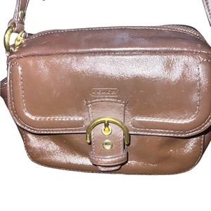 COACH Cambell Camera Crossbody Bag, Mahogany #F25150